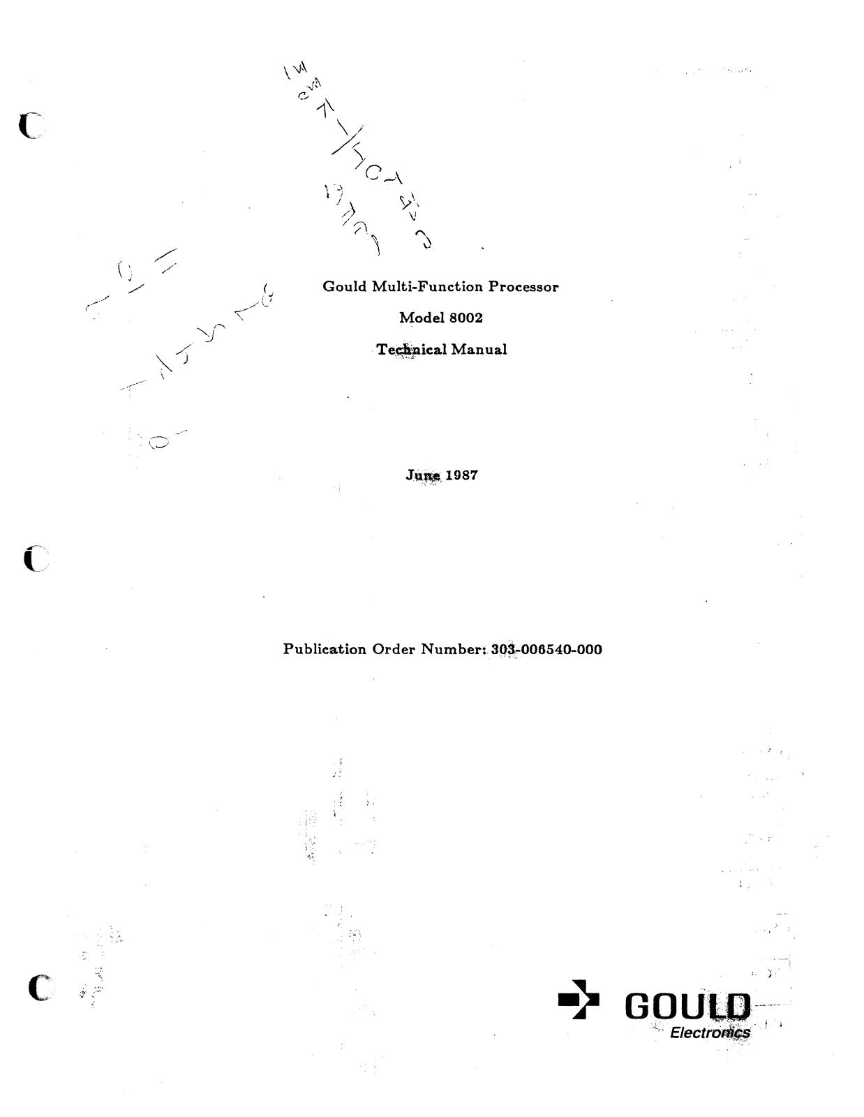 Gould 8002 Technical Manual - ManualMachine.com