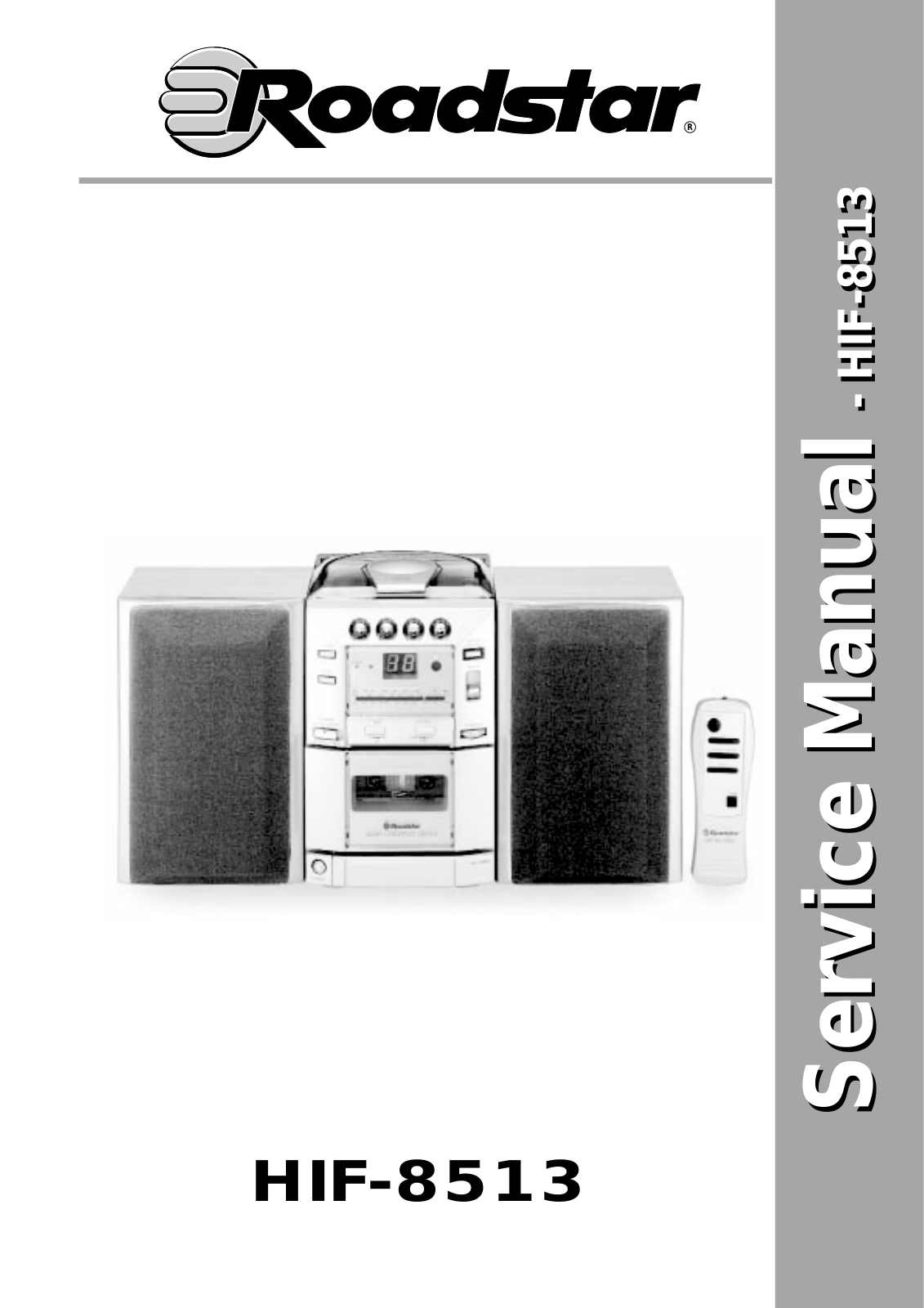 Roadstar HIF-8513 Schematic