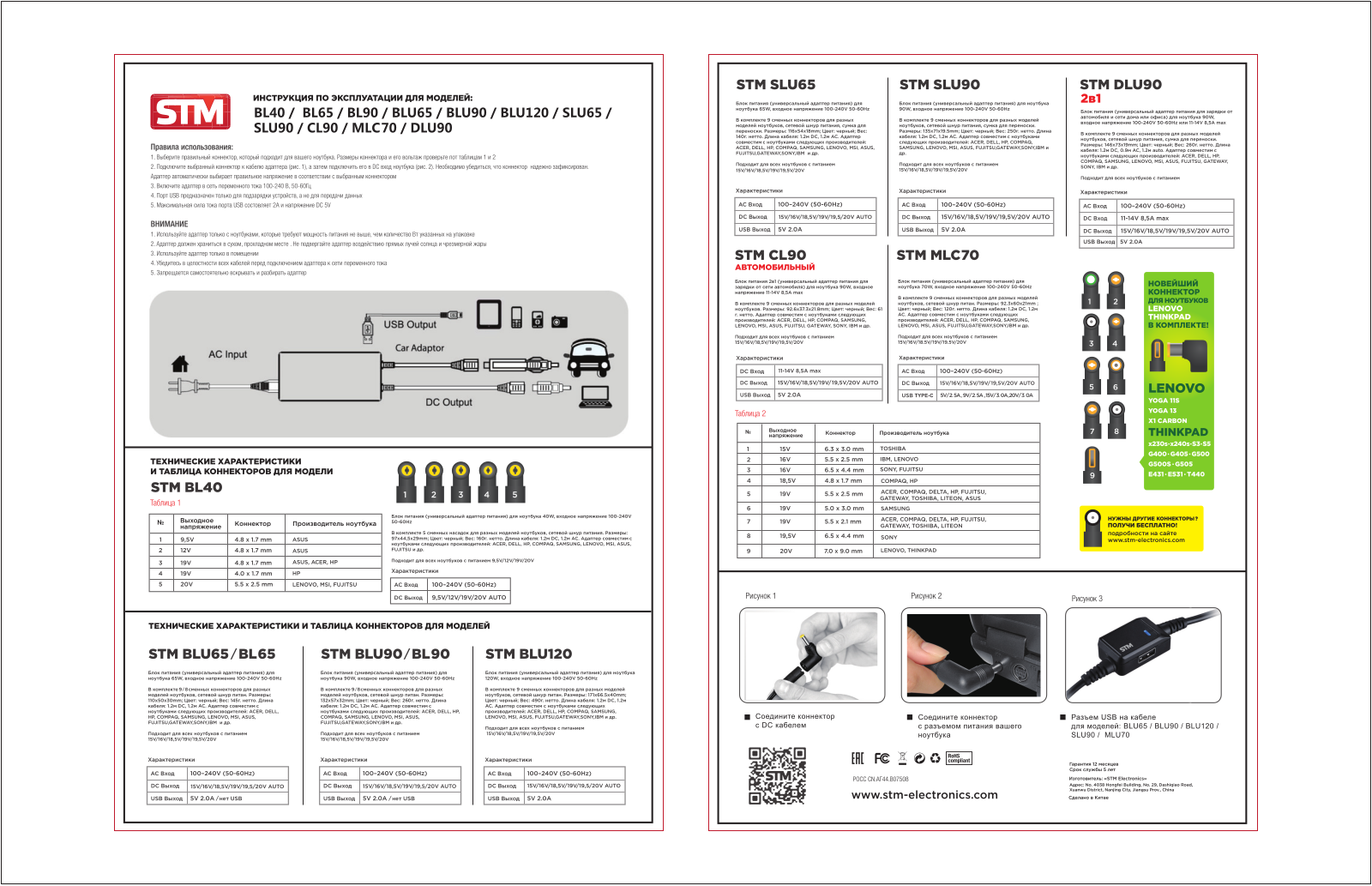 STM MLC 70 User Manual