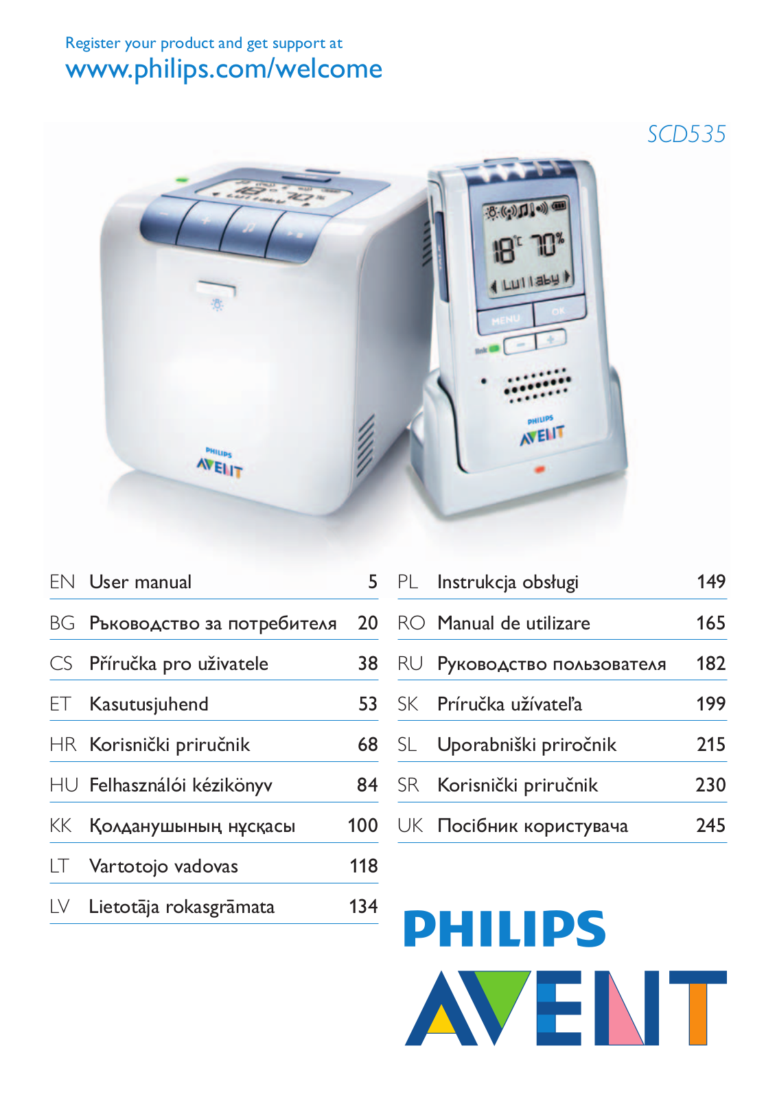 Philips SCD535 User Manual