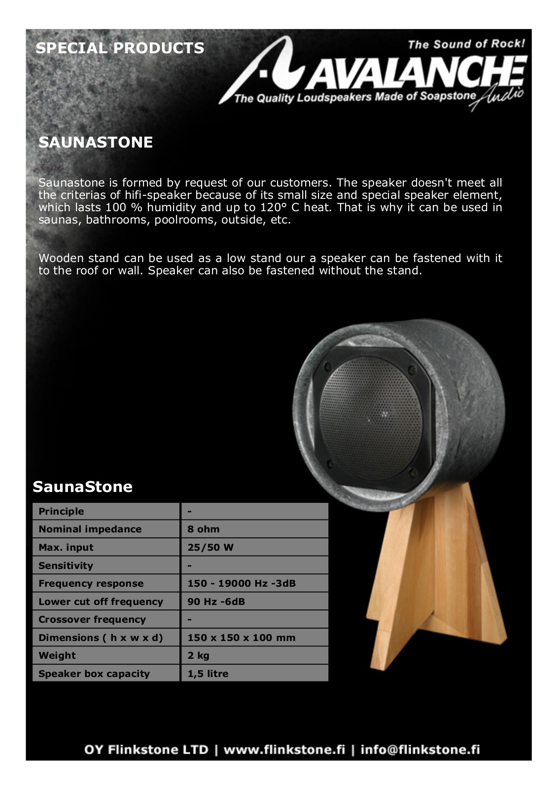 Avalanche Sauna Brochure - ManualMachine.com
