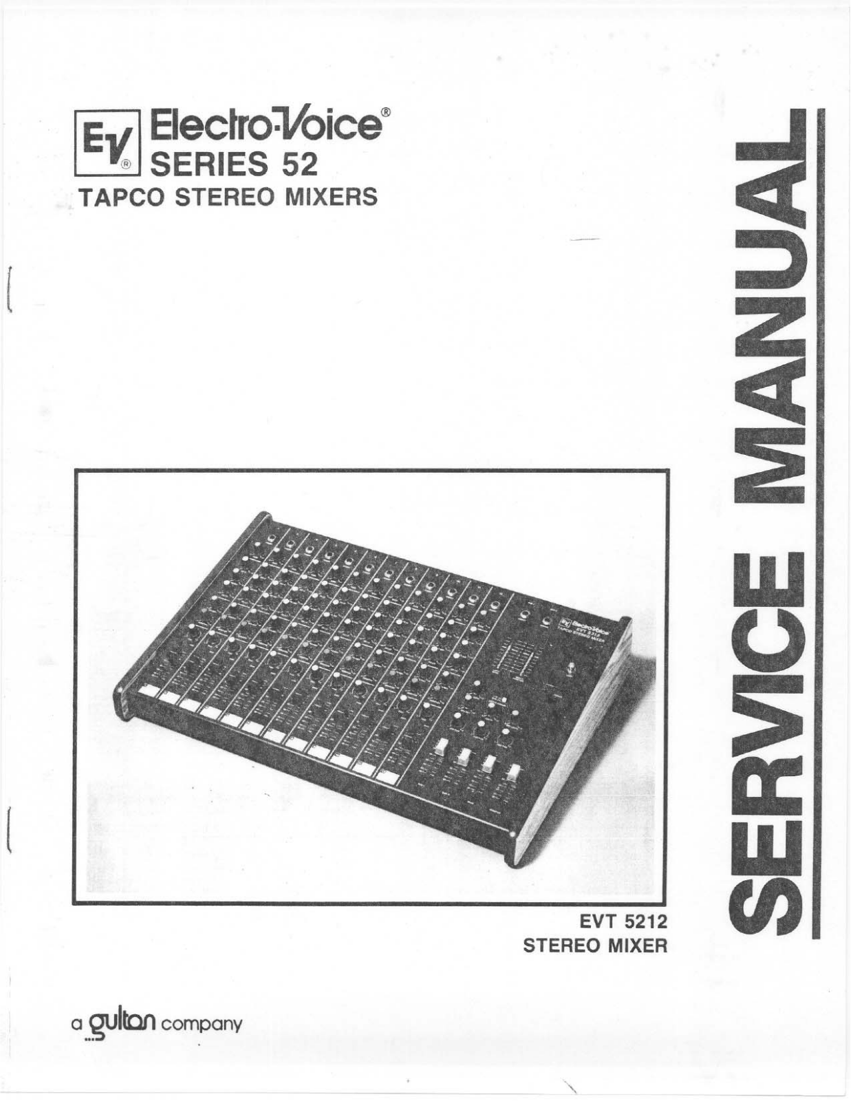 Telex 52 User Manual