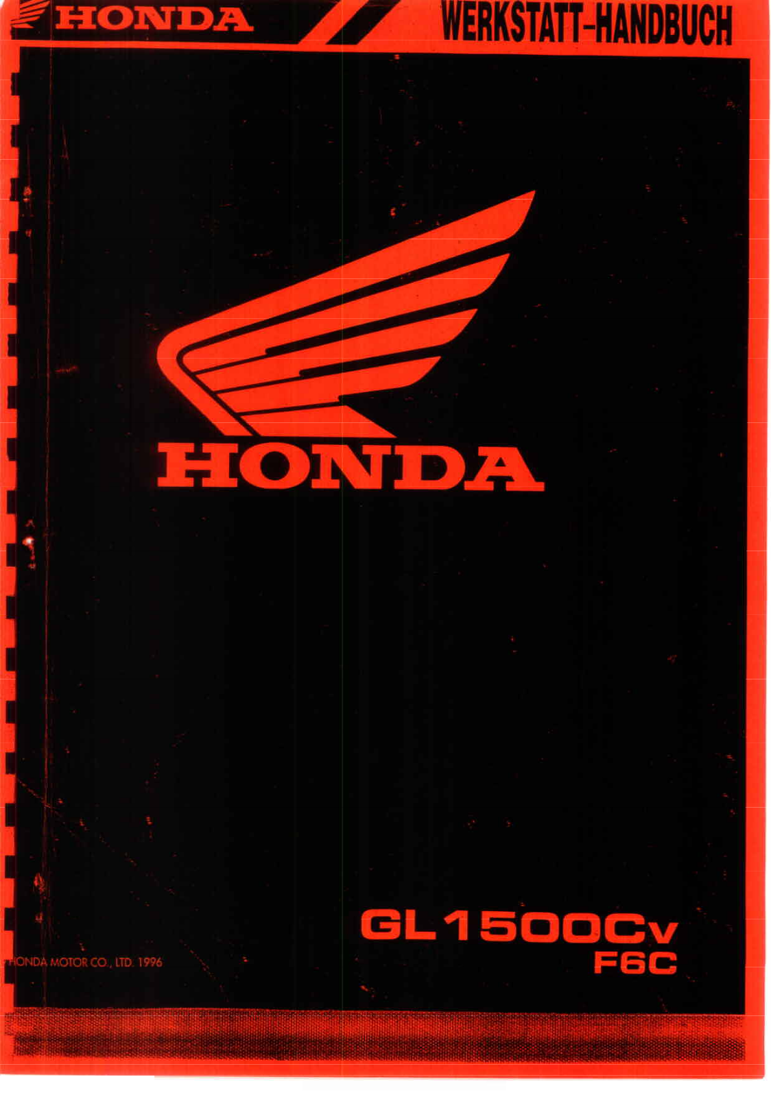 Honda GL1500 F6C '96 Service Manual (German)