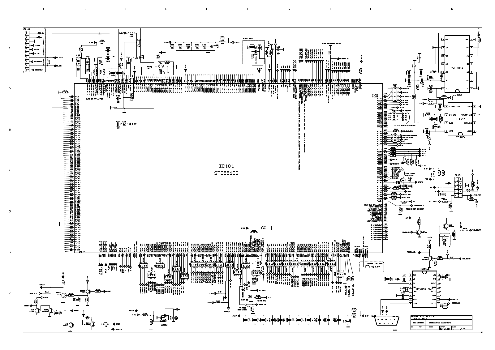 Vestel 17MB34 Schematic