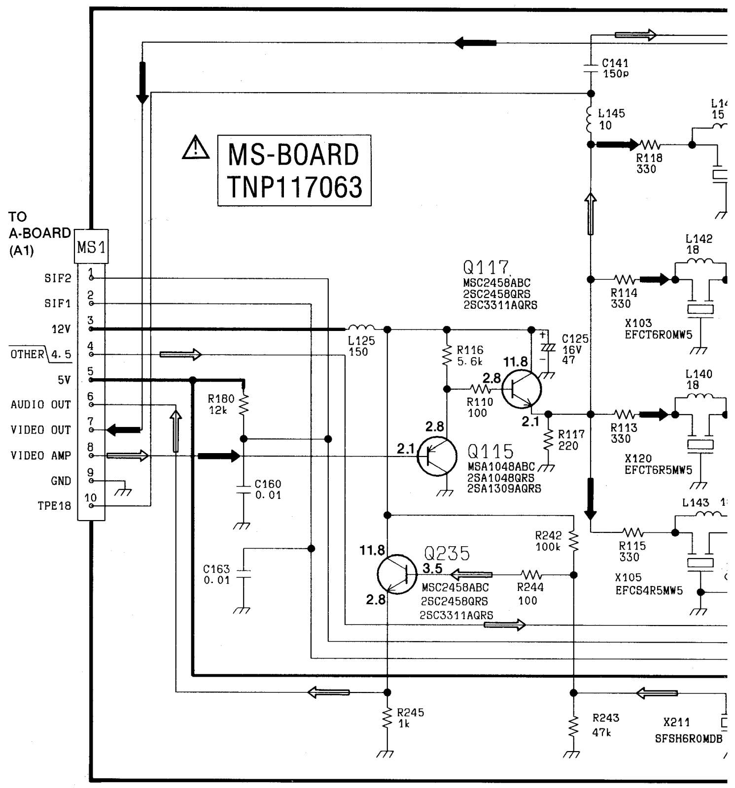 Panasonic CT 2150R Service Manual