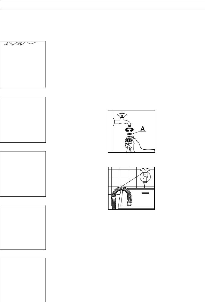 Zanussi fls412, fls512, fls612 USER MANUAL