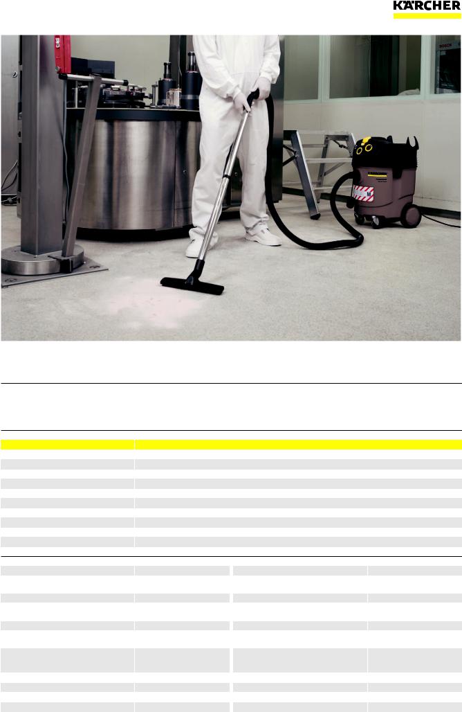 Karcher NT 45/1 Tact Te H Brochure