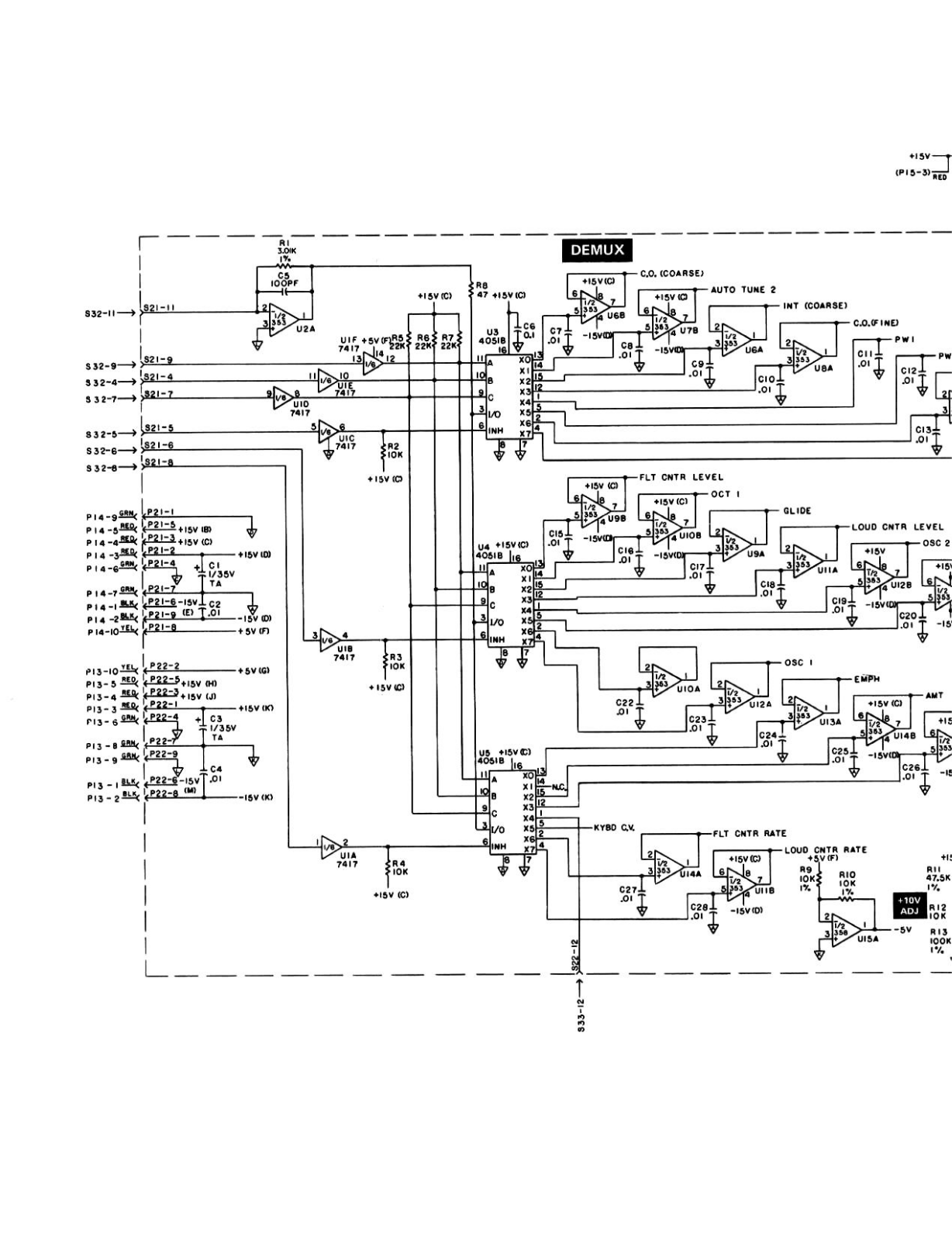 Moog Music Source Schematics