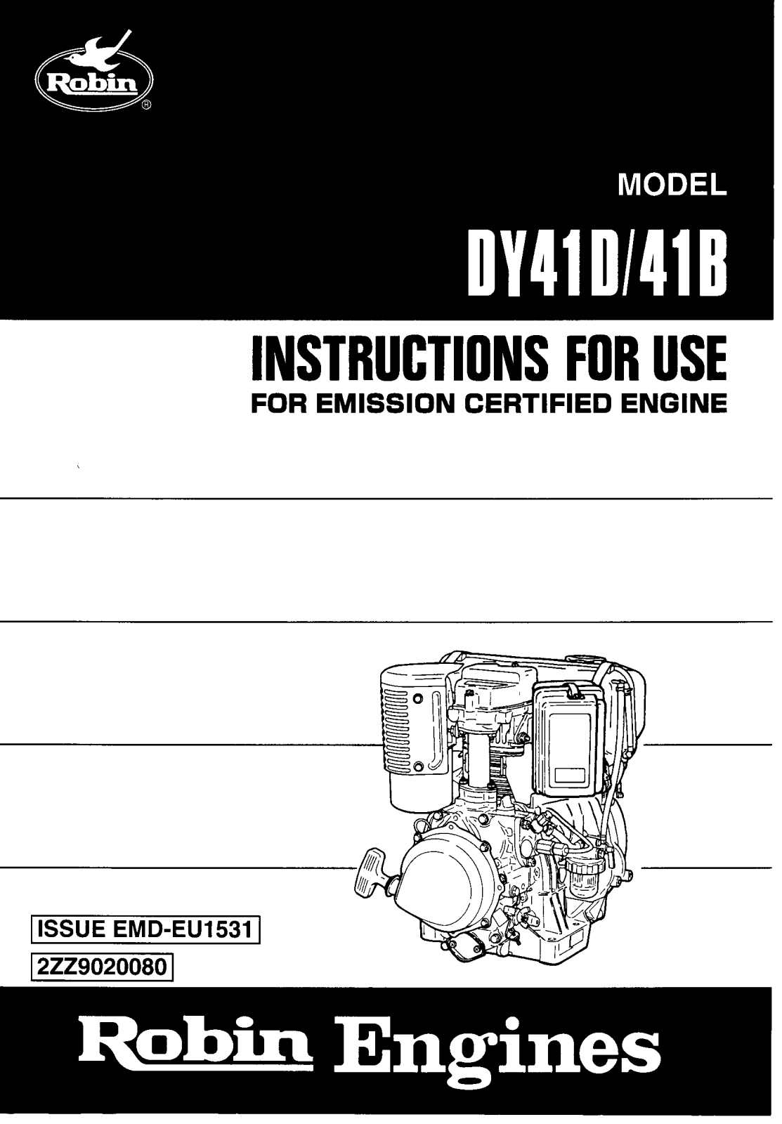 Robin DY41 Service Manual