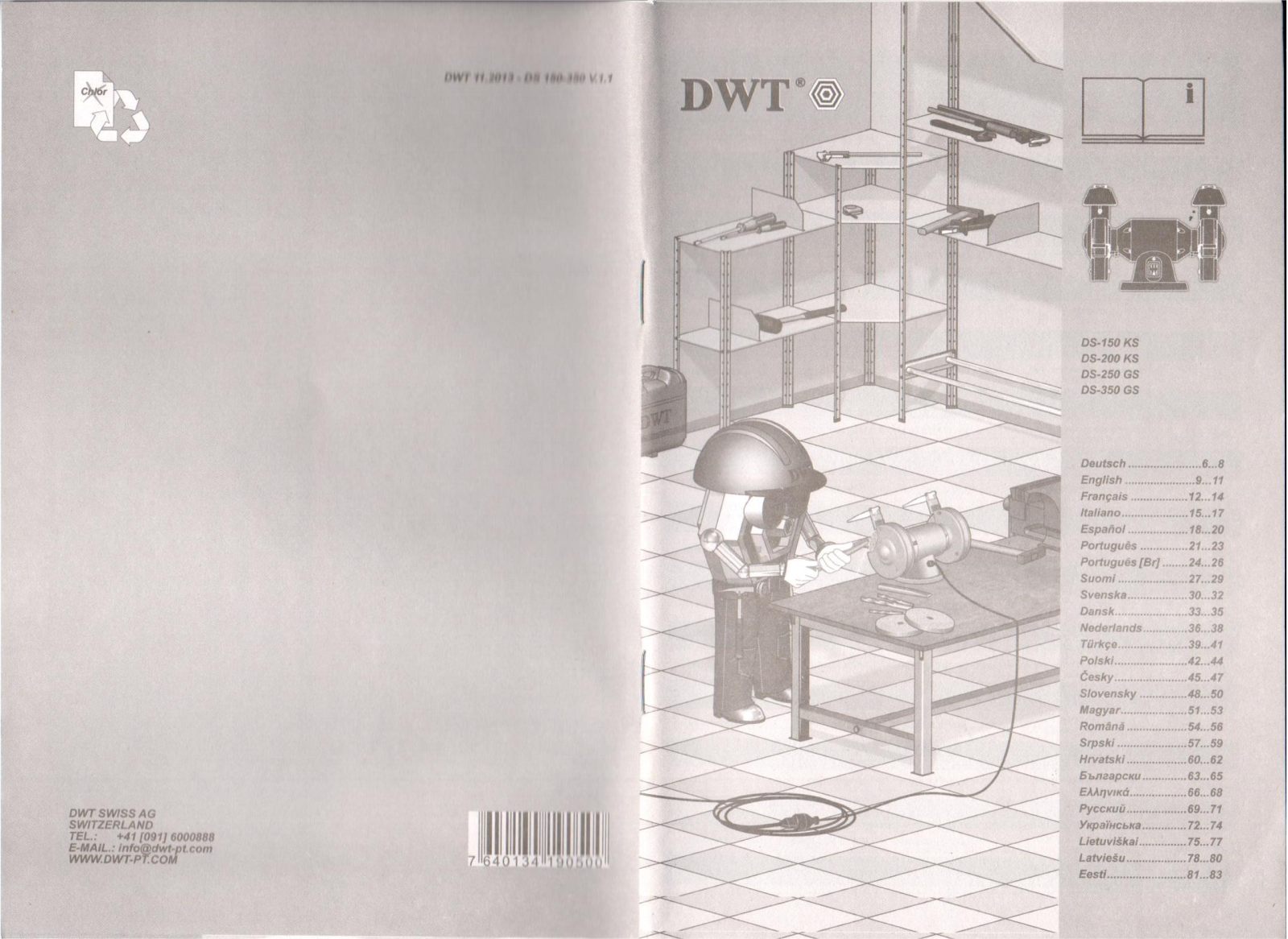 Dwt DS-250 GS User Manual