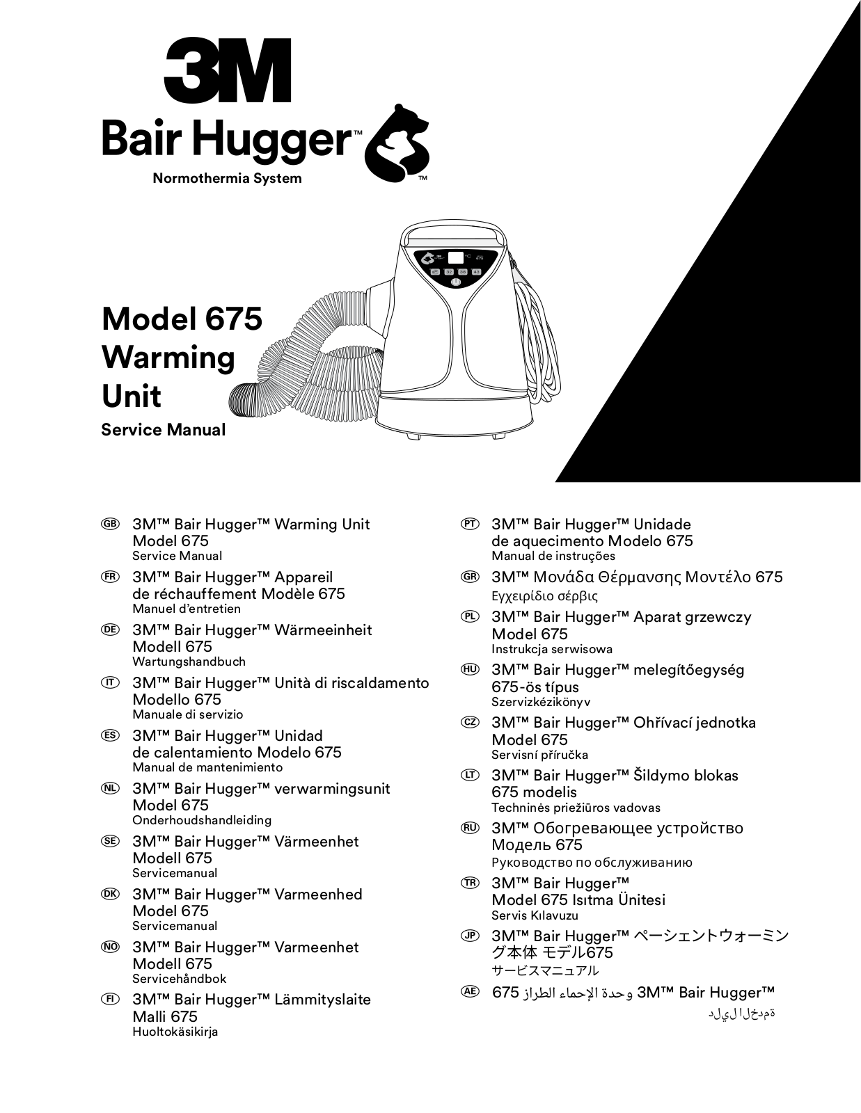 3M 675 Service Manual