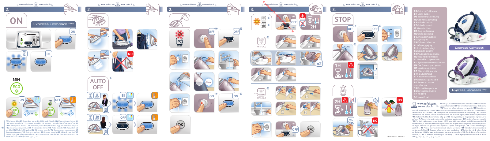 CALOR GV7638C0 User Manual