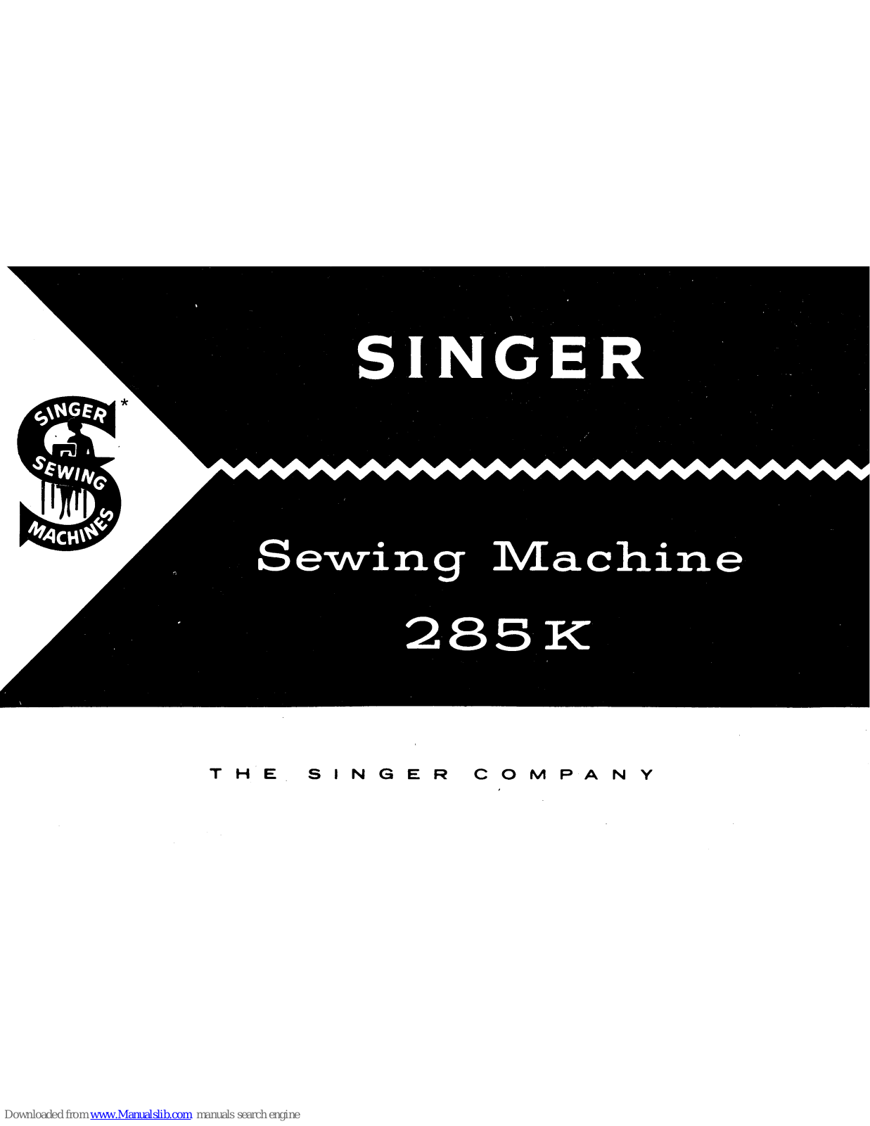 Singer 285K User Manual - ManualMachine.com