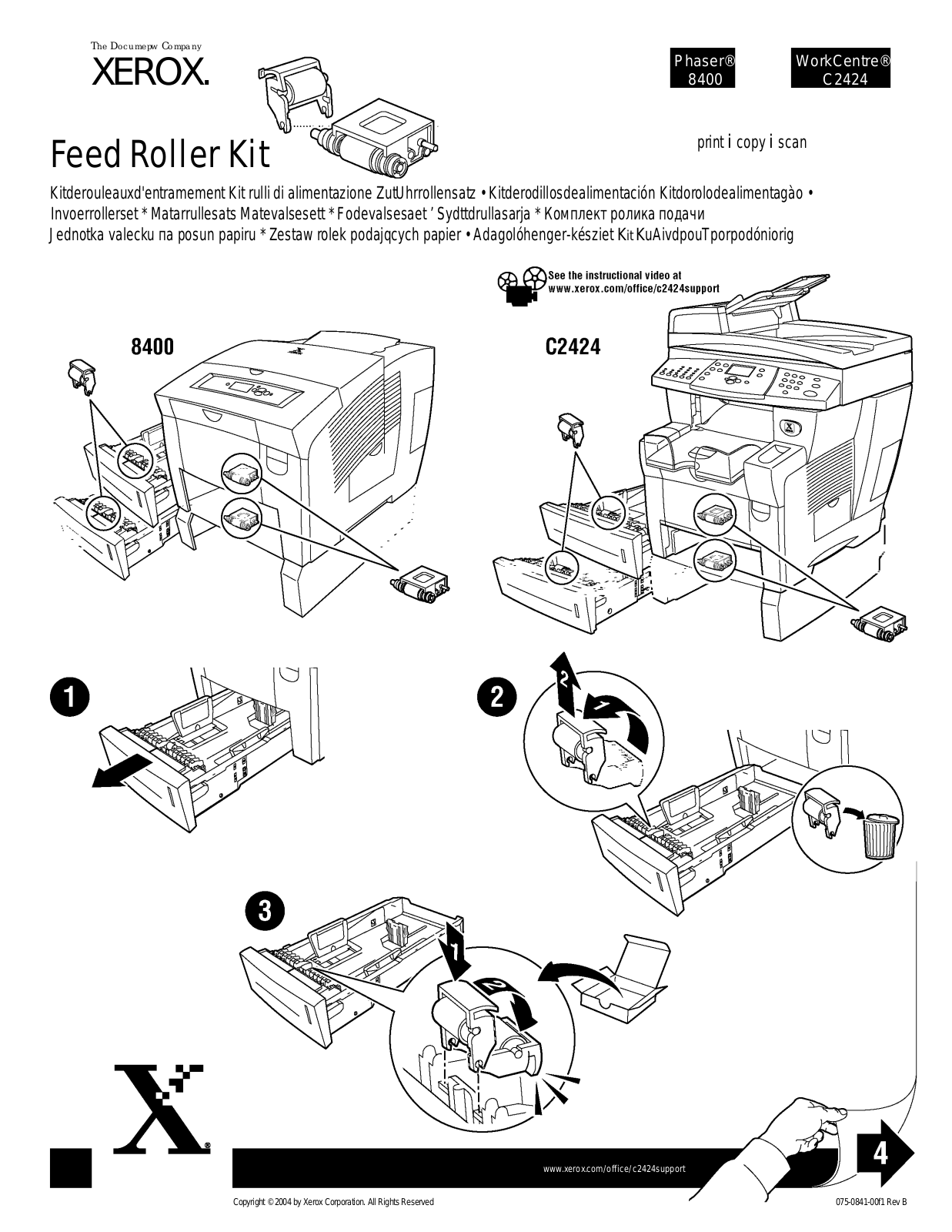 Xerox C2424-15446 User Manual