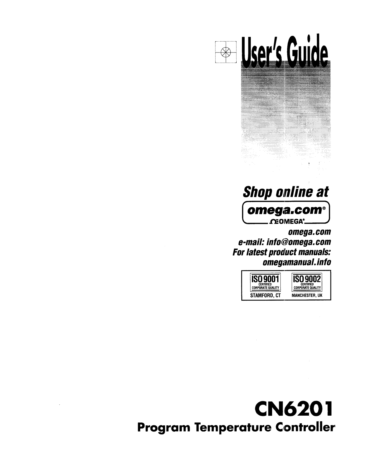 Omega Products CN6201 Installation  Manual