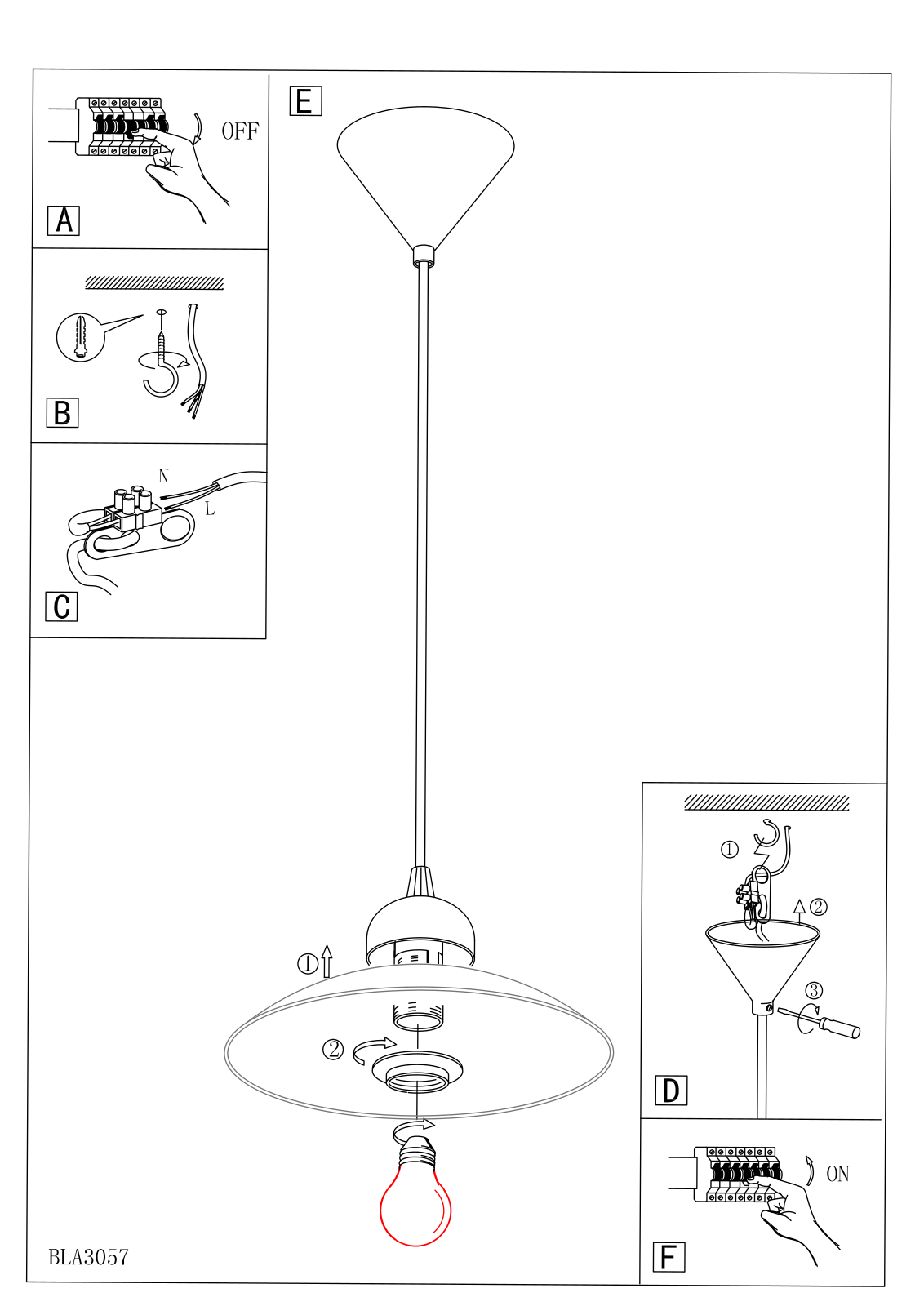 Eglo 82783 operation manual