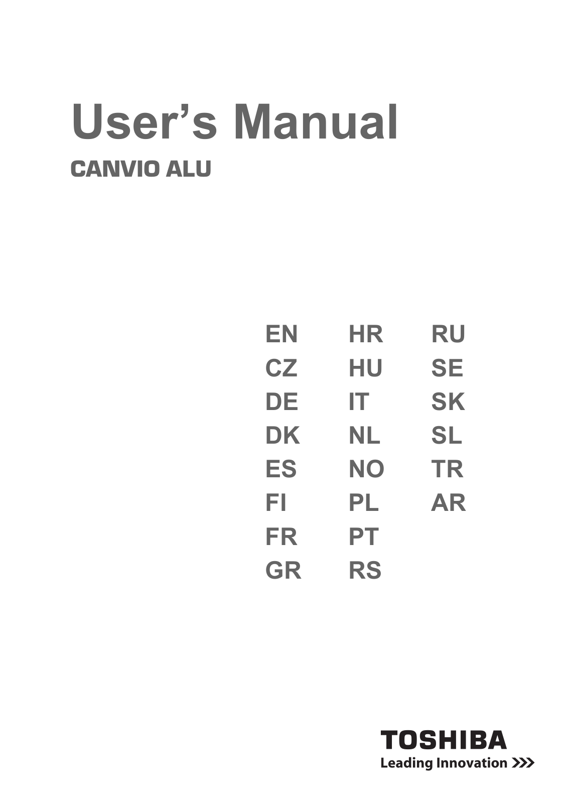 Toshiba HDTH310EK3AB User Manual