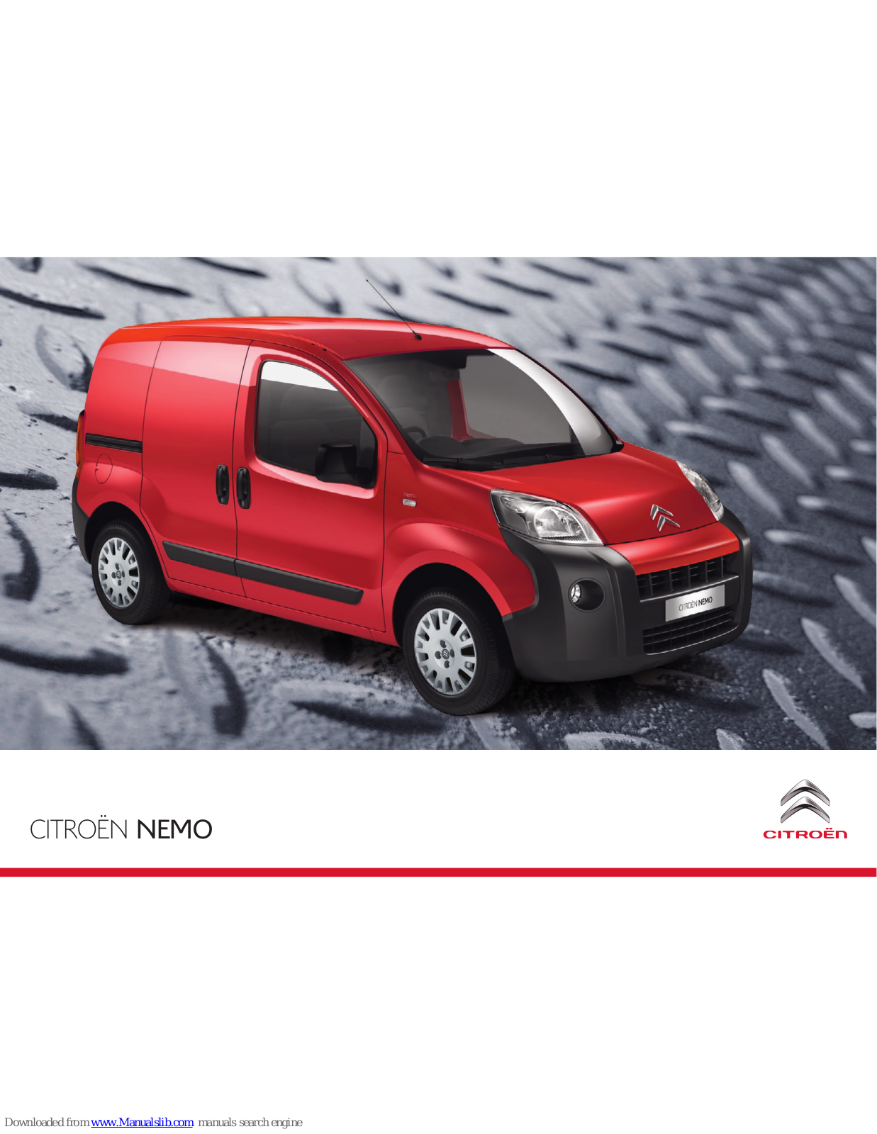 CITROEN NEMO, NEMO X, NEMO LX Description - ManualMachine.com