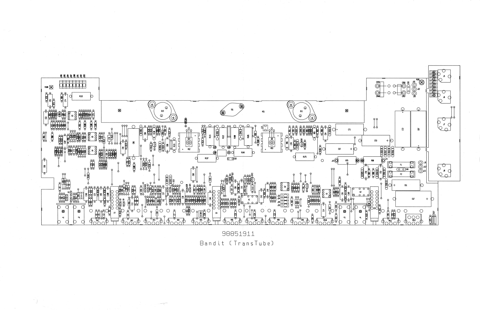 Peavey Transtube Bandit 1 Schematic