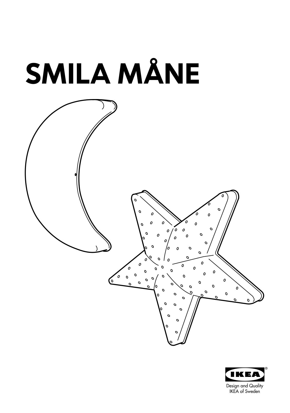 IKEA SMILA STJARNA User Manual