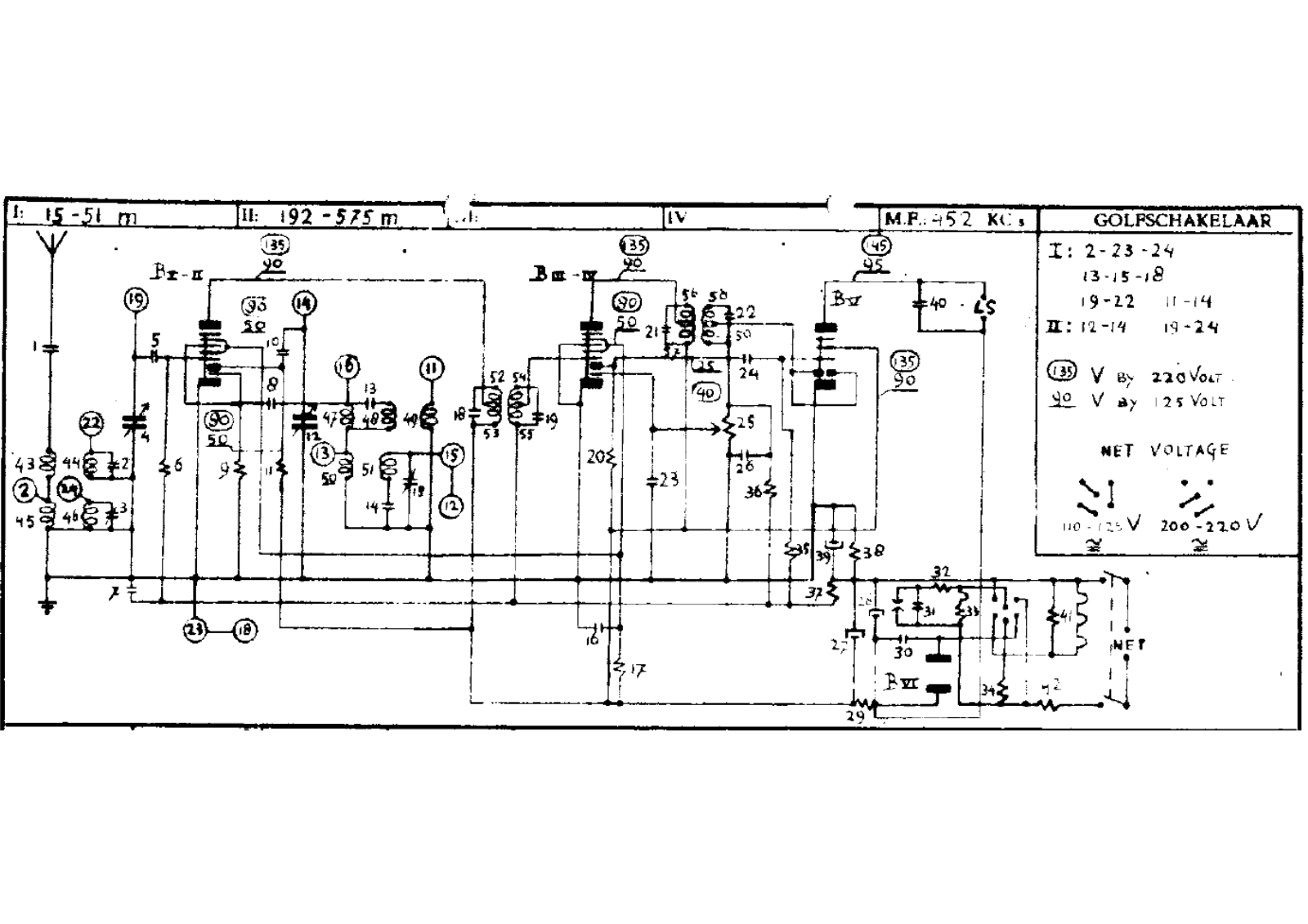 Philips 204u schematic