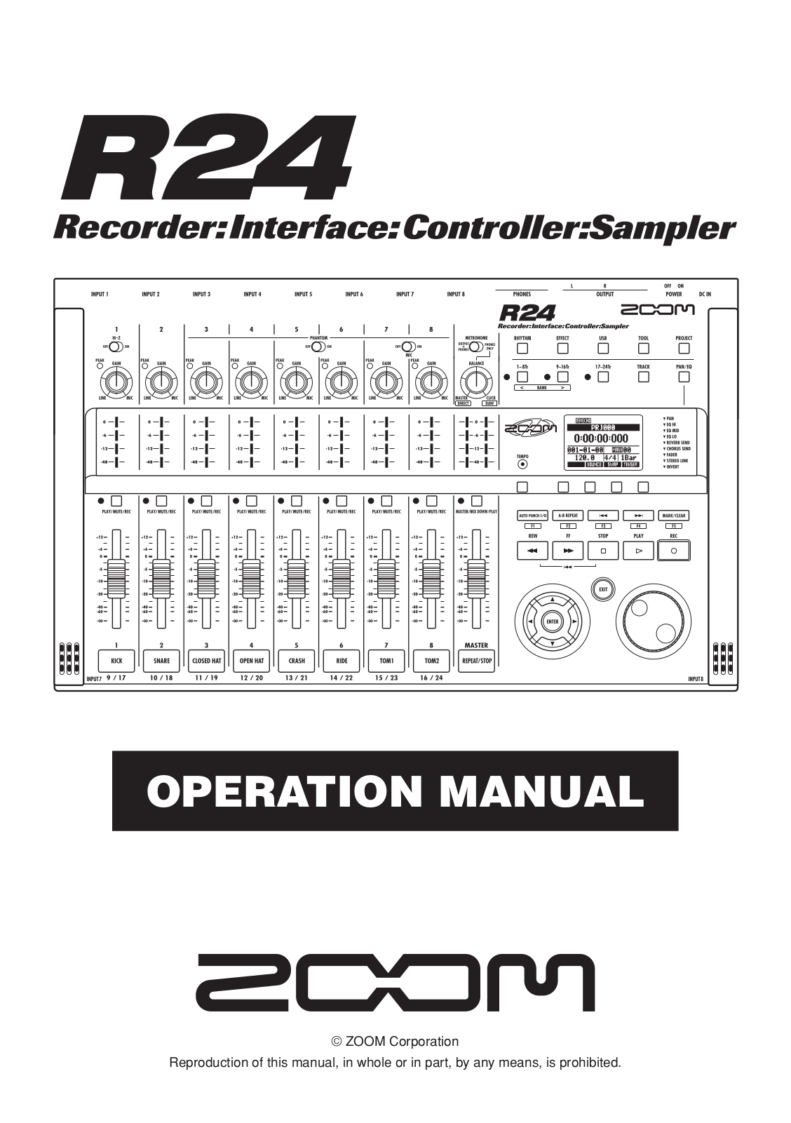 Zoom R24 User Manual