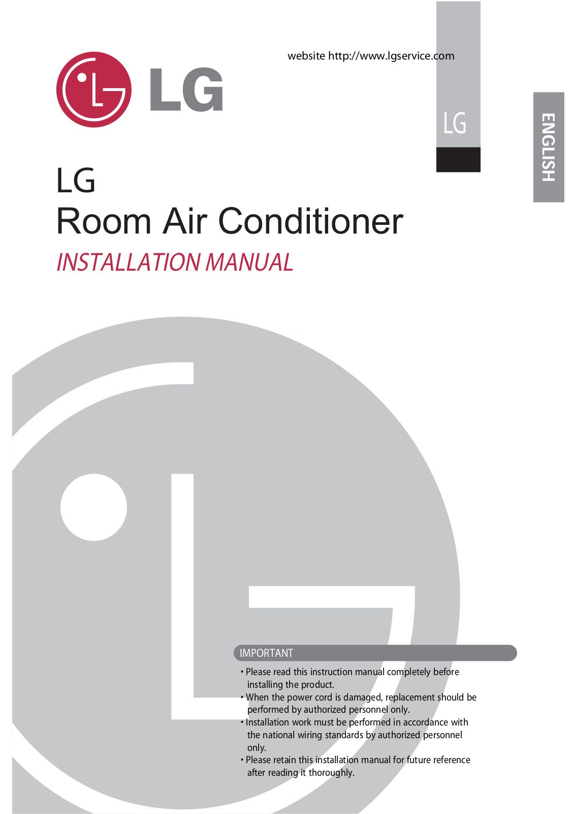 LG HSNC096QDA6 Owner’s Manual