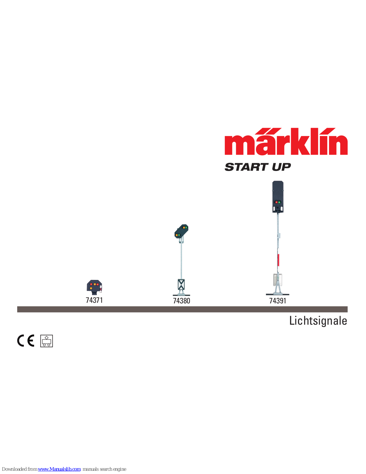 marklin 74371, 74380, 74391 User Manual - ManualMachine.com