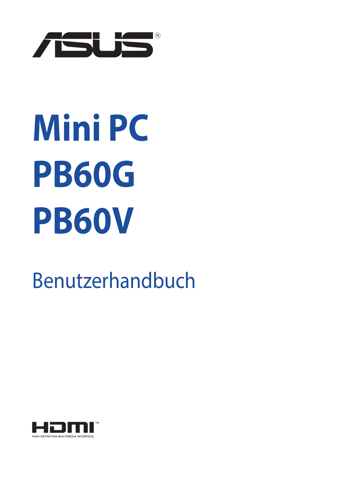 Asus PB60V User’s Manual