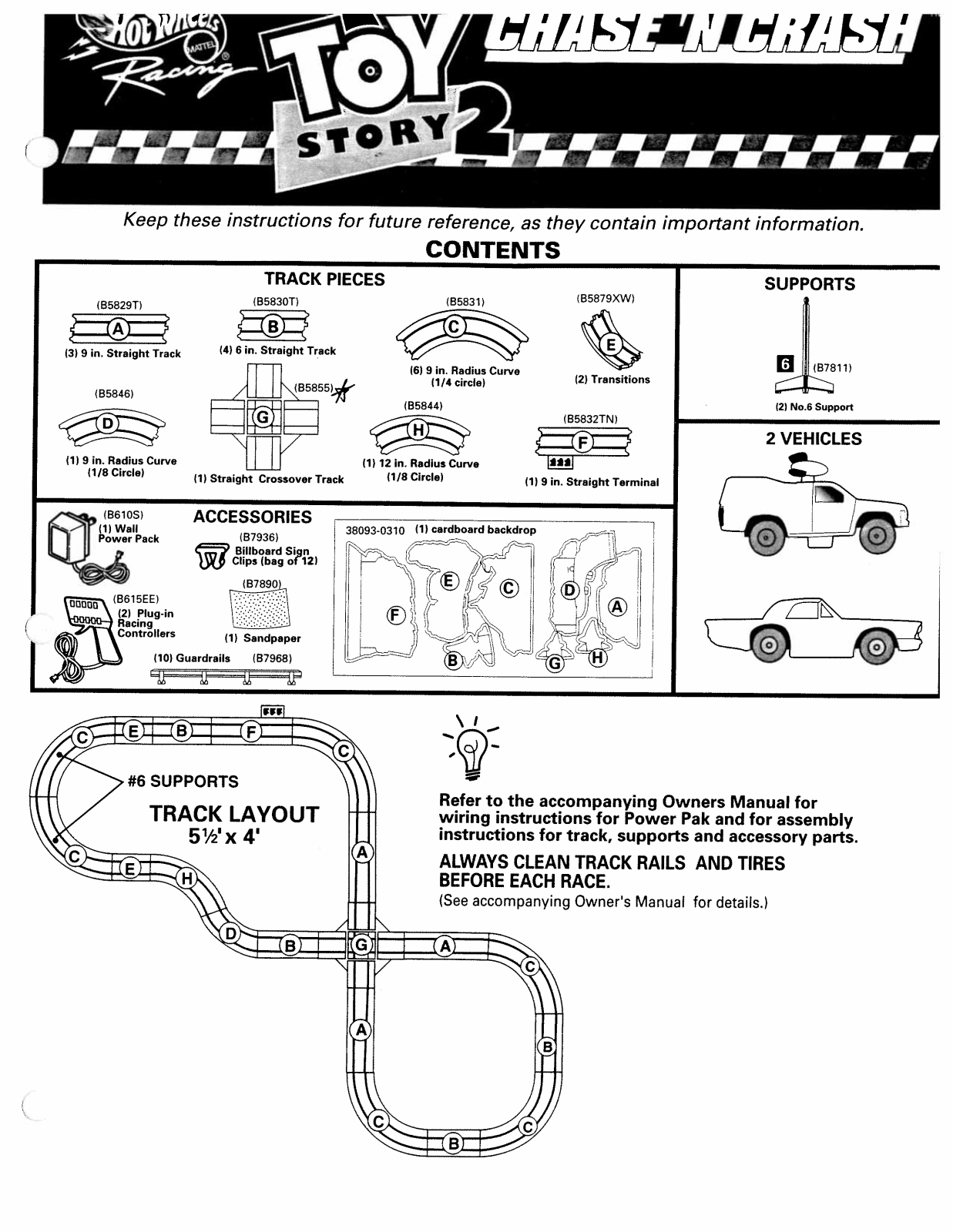 Fisher-Price 38093 Instruction Sheet