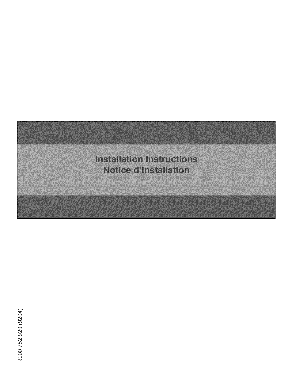 Bosch SHE9PT55UC/C9, SHE9PT55UC/B4, SHE9PT55UC/B3, SHE9PT55UC/98, SHE9PT55UC/93 Installation Guide