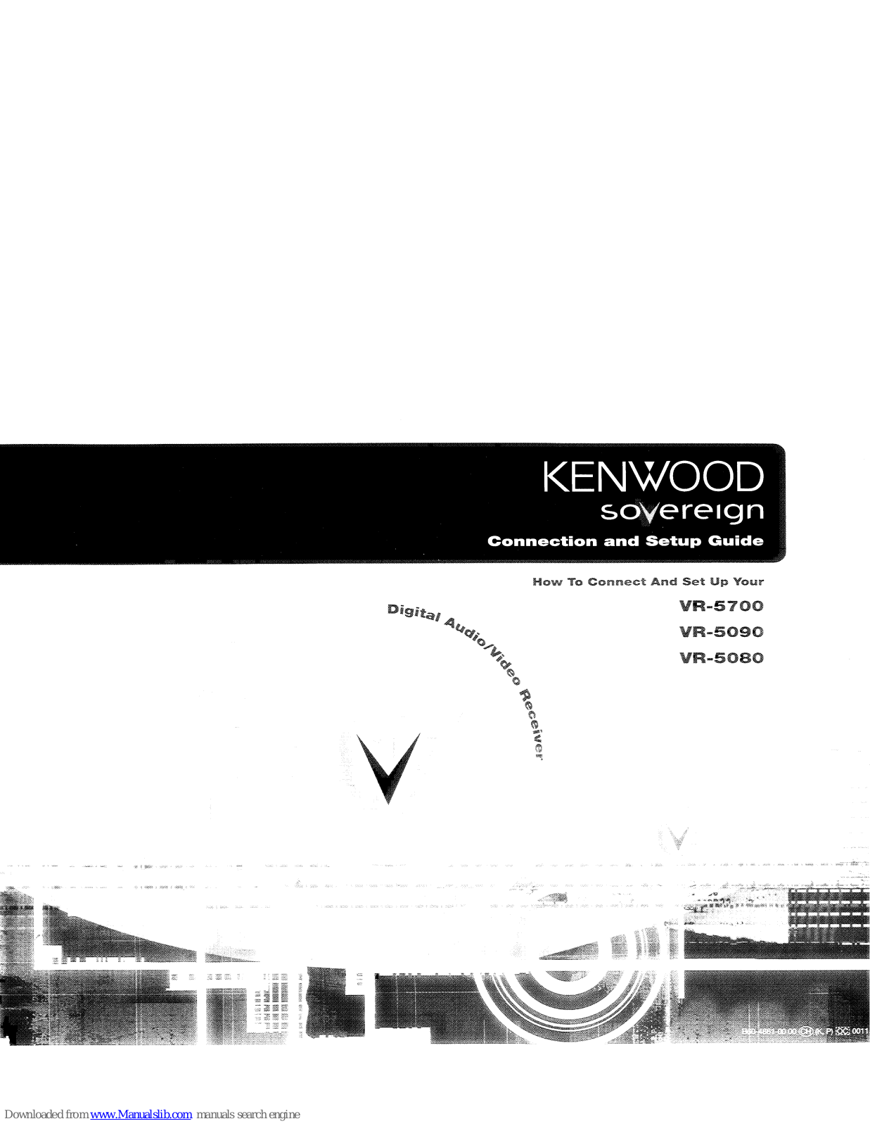 Kenwood Sovereign VR-5700, Sovereign VR-5090, Sovereign VR-5080 Connection And Setup Manual