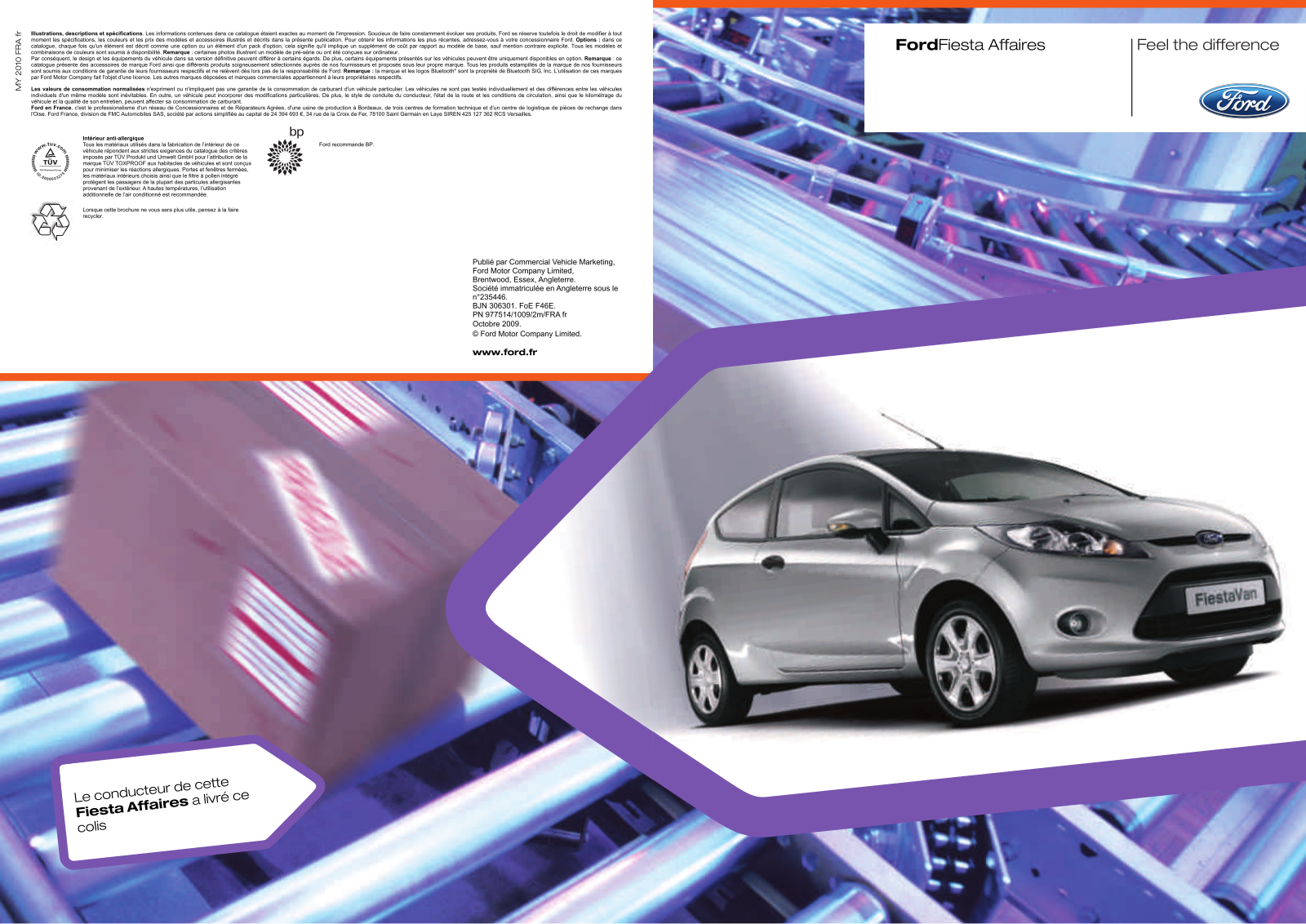 FORD FIESTA AFFAIRES User Manual