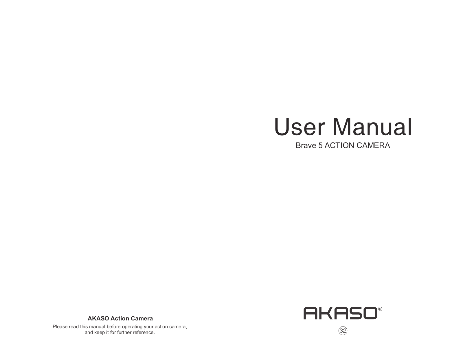 Akaso Brave 5 User Manual