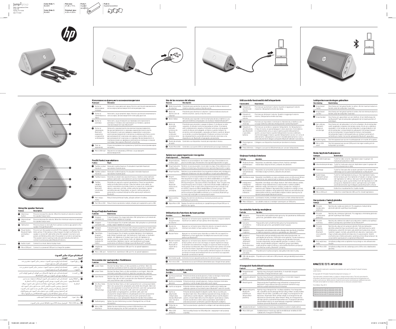 Zylux Acoustic SR7250 Users Manual