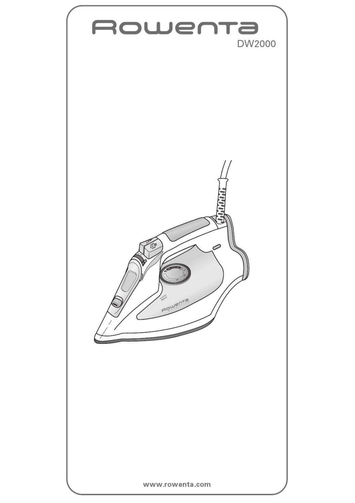 ROWENTA DW2030D1 User Manual