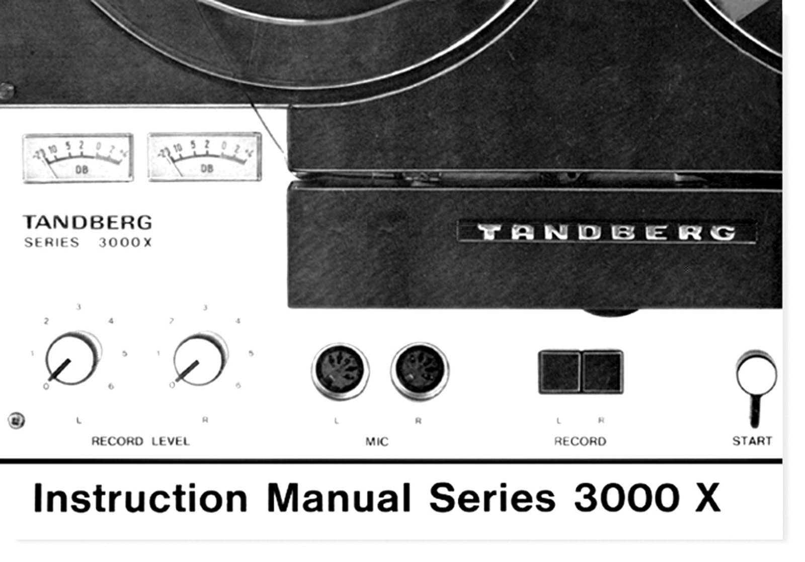 Tandberg 3000-X Owners manual