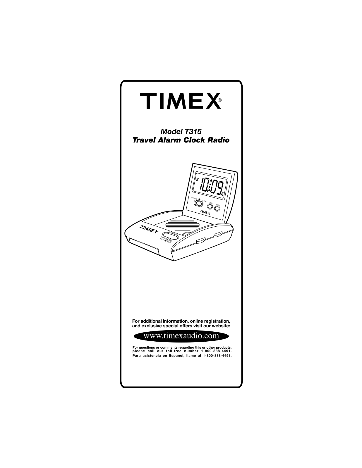 Timex T315 Owner Manual