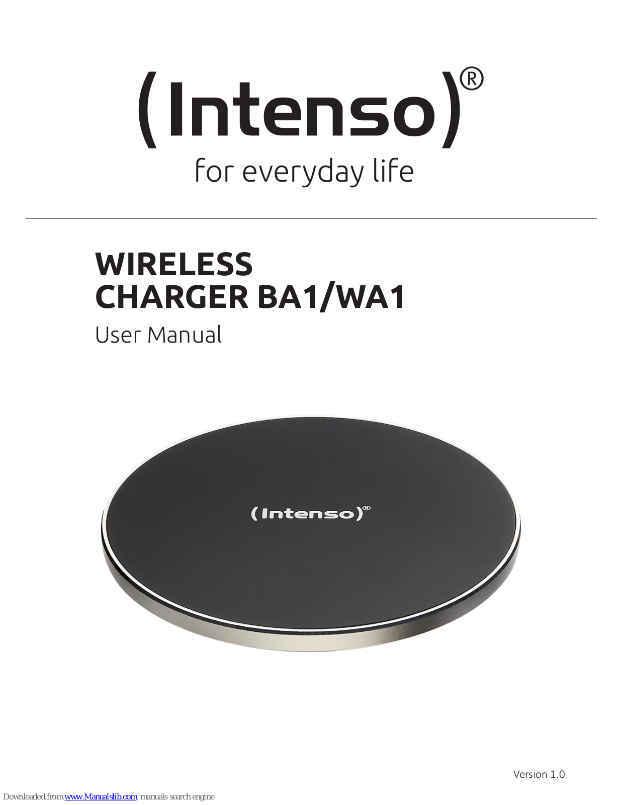 Intenso B1, WA1 User Manual