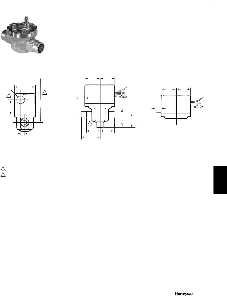 Honeywell VU52, VU53 Catalog Page