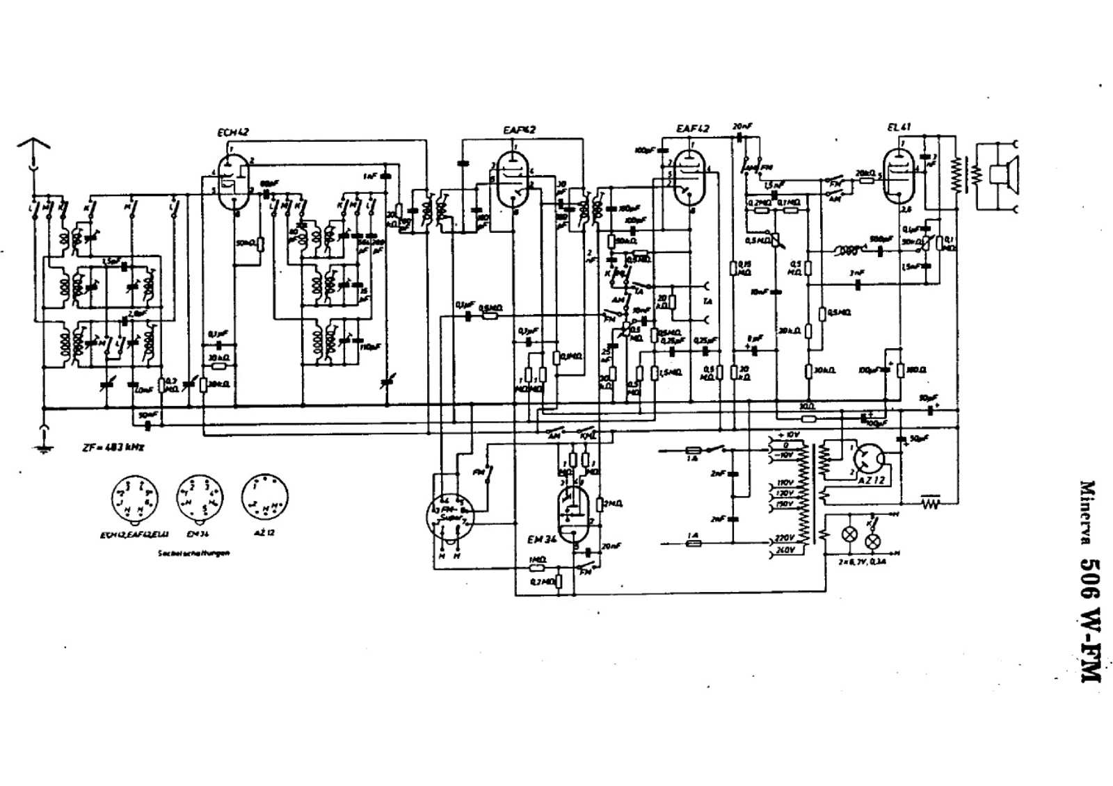 Minerva 506w schematic