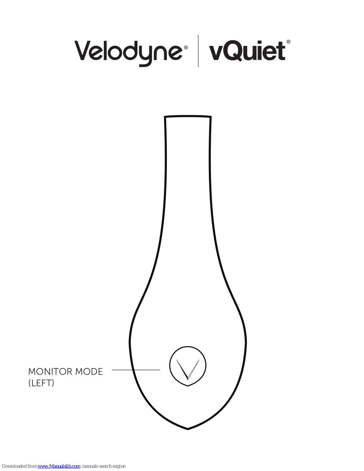 Velodyne vQuiet Quick Start Manual