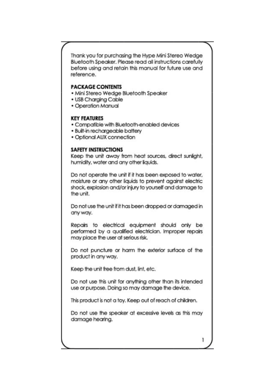 ATI Electronics BTSP042 User Manual