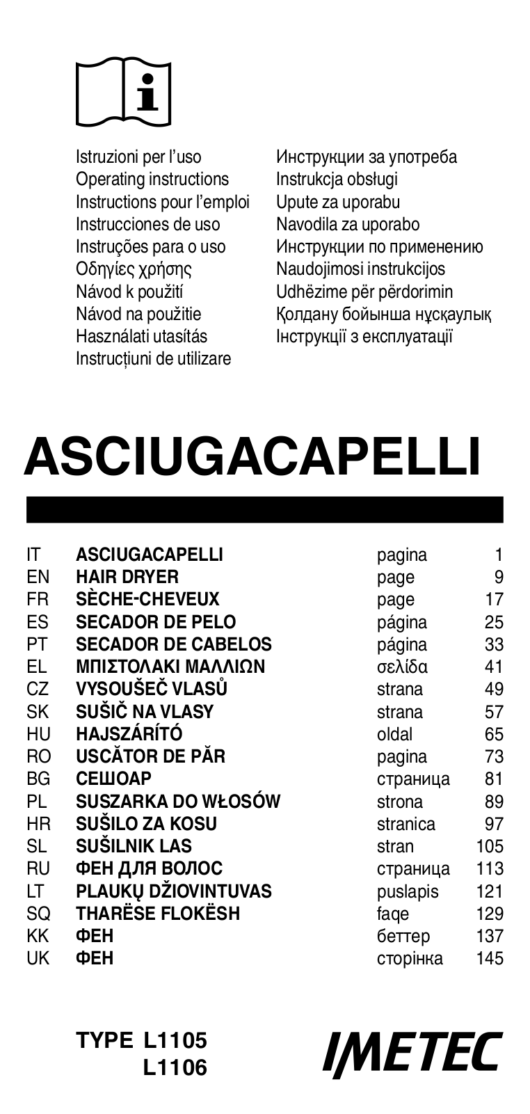 Bellissima 11567 User Manual - ManualMachine.com
