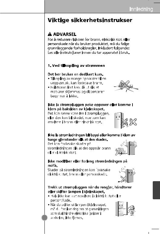 LG GB3033SWNW User manual