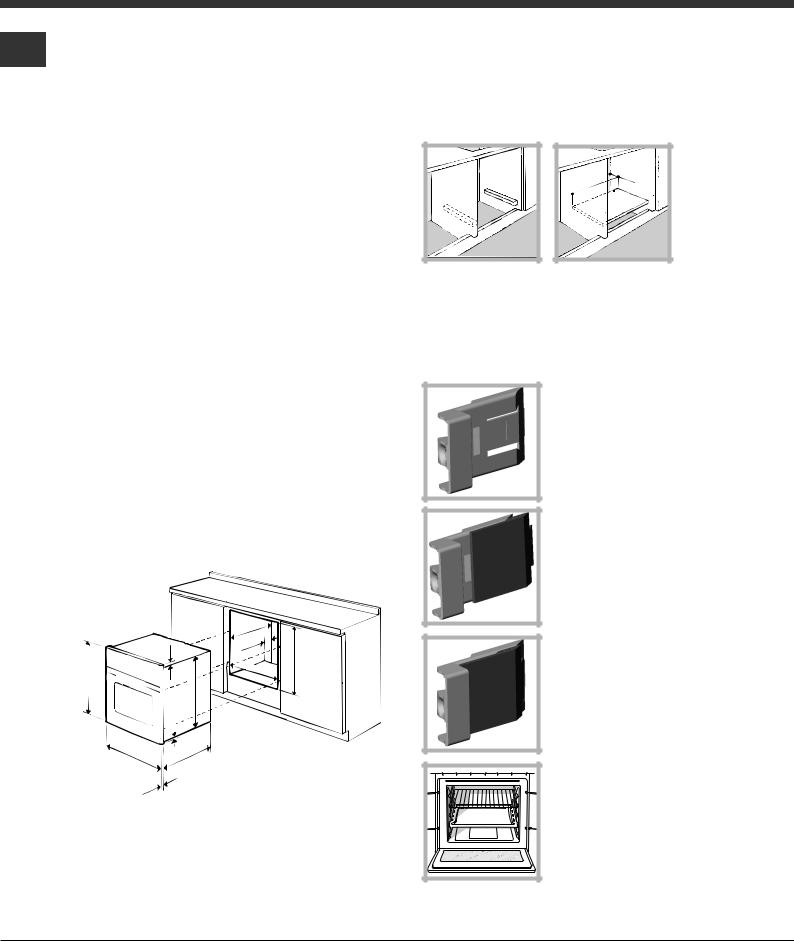 Hotpoint ON 538 I RFH, ONS 537 I RFH User Manual