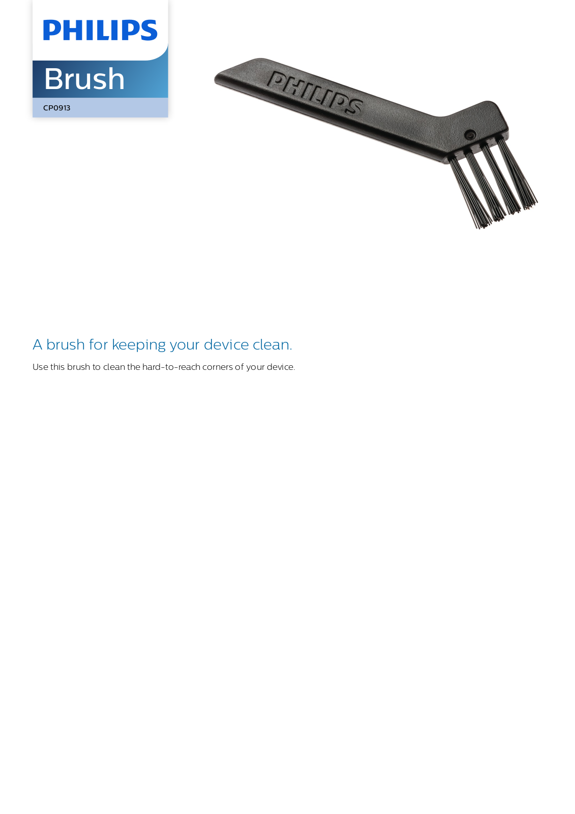 Philips CP0913/01 leaflet - ManualMachine.com