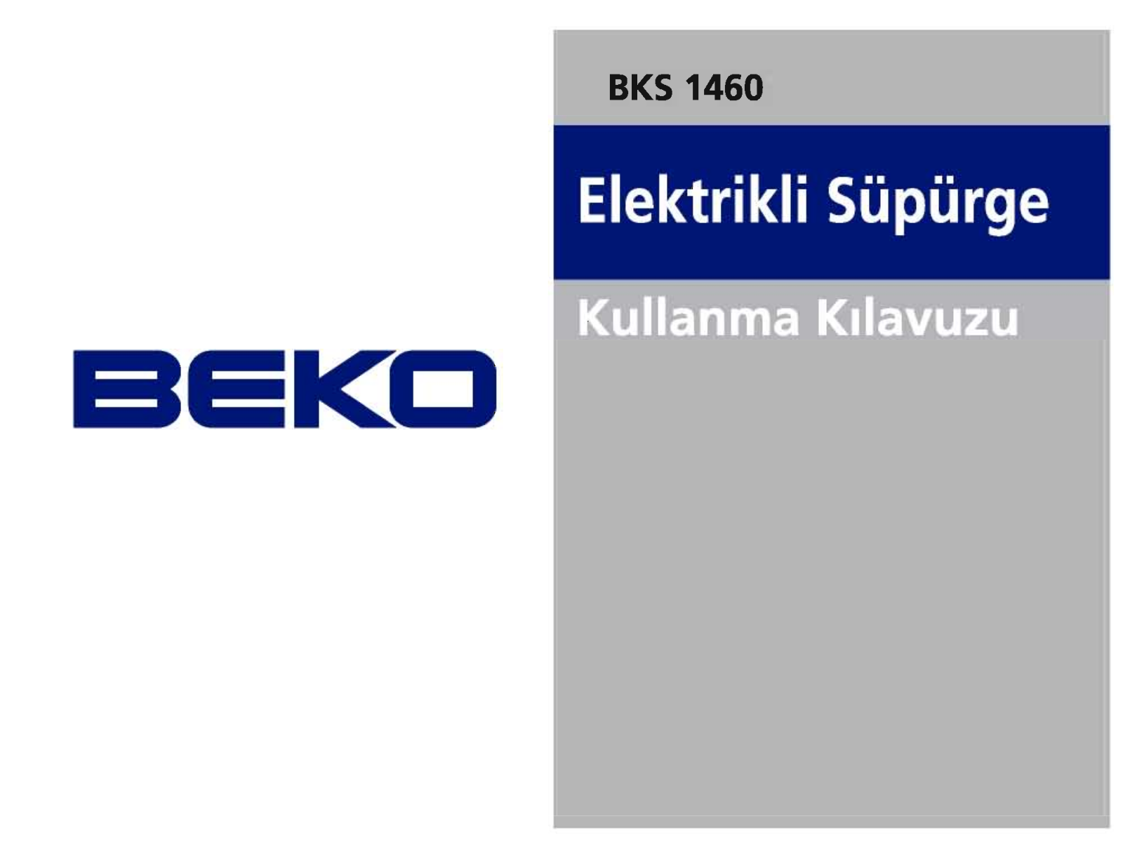 Beko BKS 1460 User Manual