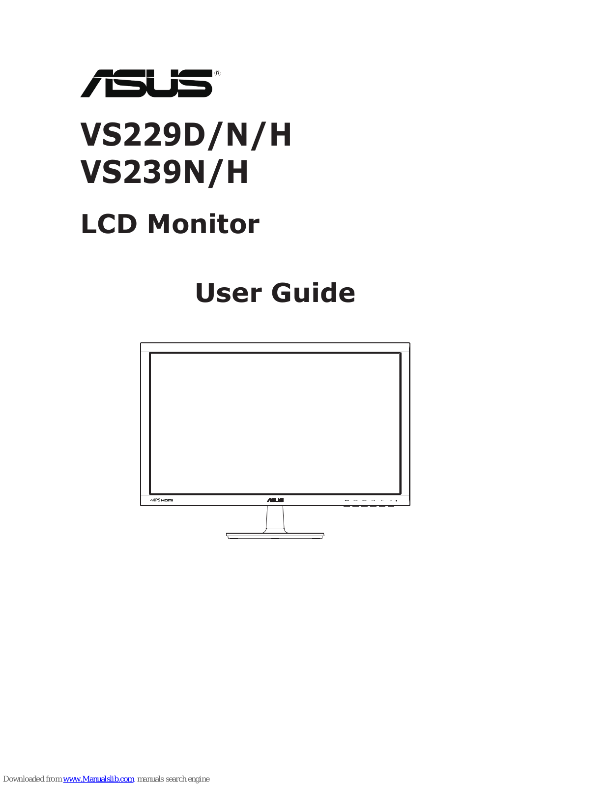 Asus VS229HV, VS229NV, VS239HV, VS239NV User Manual