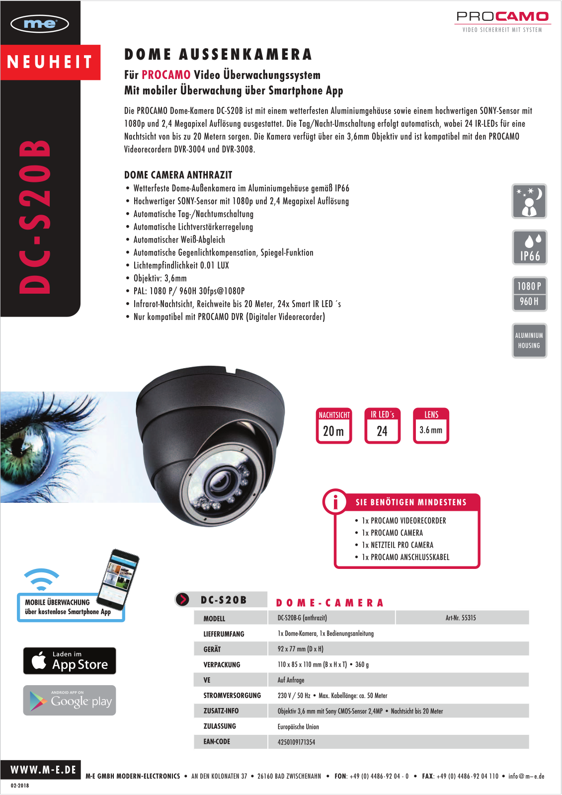 M-E ME DC S20B-G Datasheet - ManualMachine.com